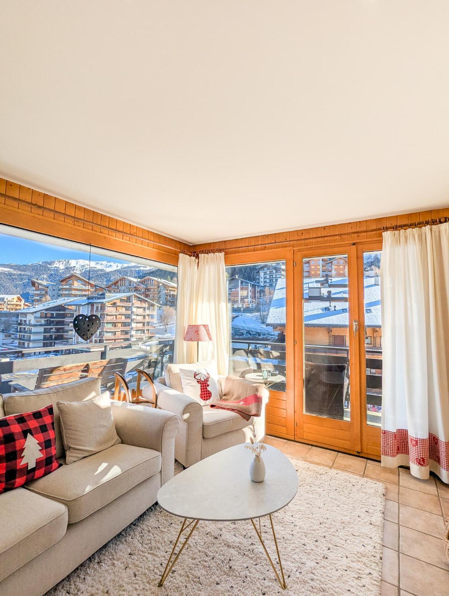 Center Of Nendaz ! Apartment 3 Rooms With Balcony Exteriér fotografie